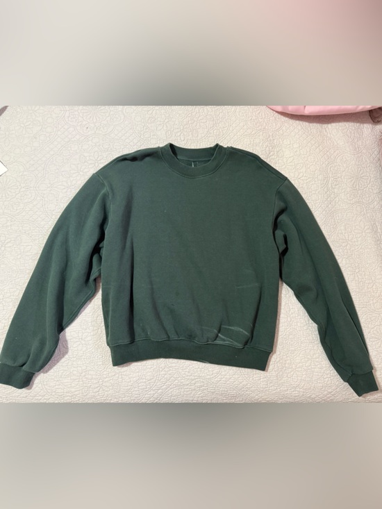 SKIMS Tops - Skims Green crew neck pullover